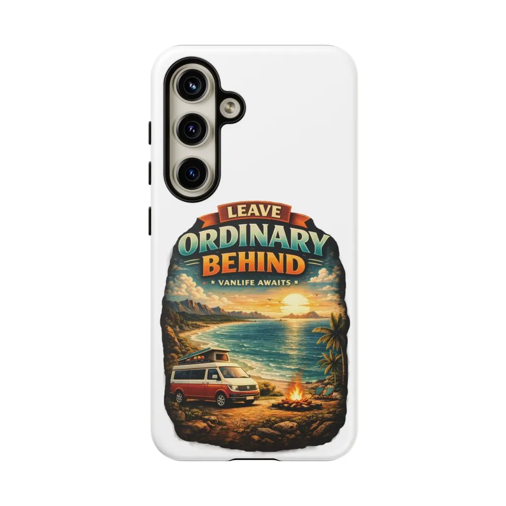 Phone Case — "Leave Ordinary Behind" (Design Scenic-Line)