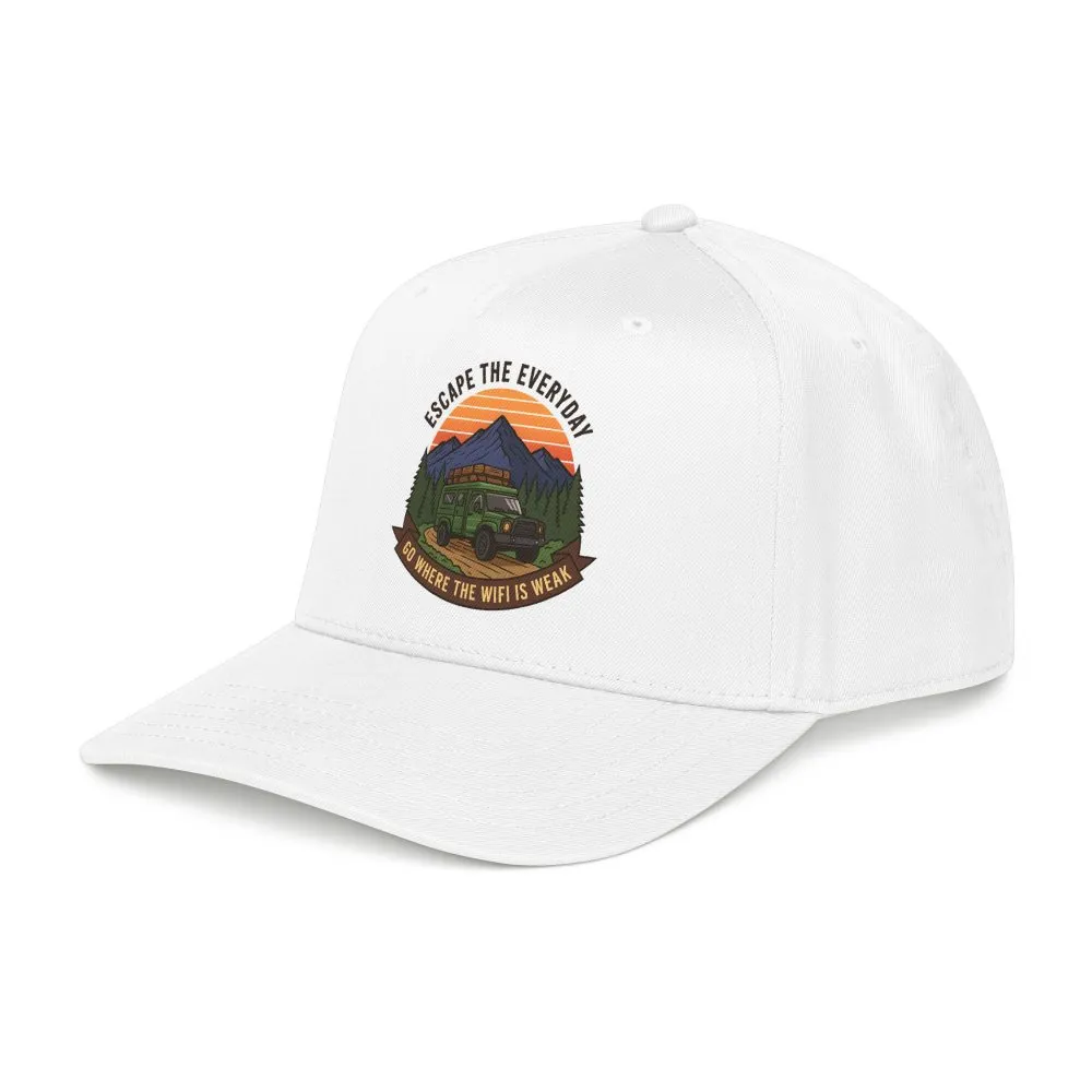 4022890877715680653_2048.jpeg Baseball Cap - 'Escape the Everyday' Off-Road Adventure Hat