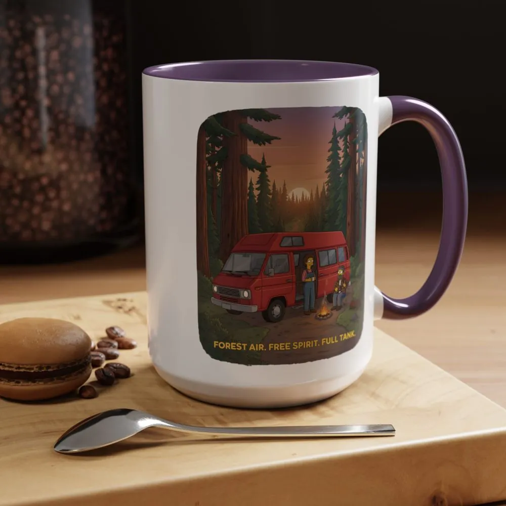 4032684913561220765_2048.jpeg Accent Coffee Mug (11, 15oz) — "Forest Air Free Spirit Full Tank" Design Sitcom-Line