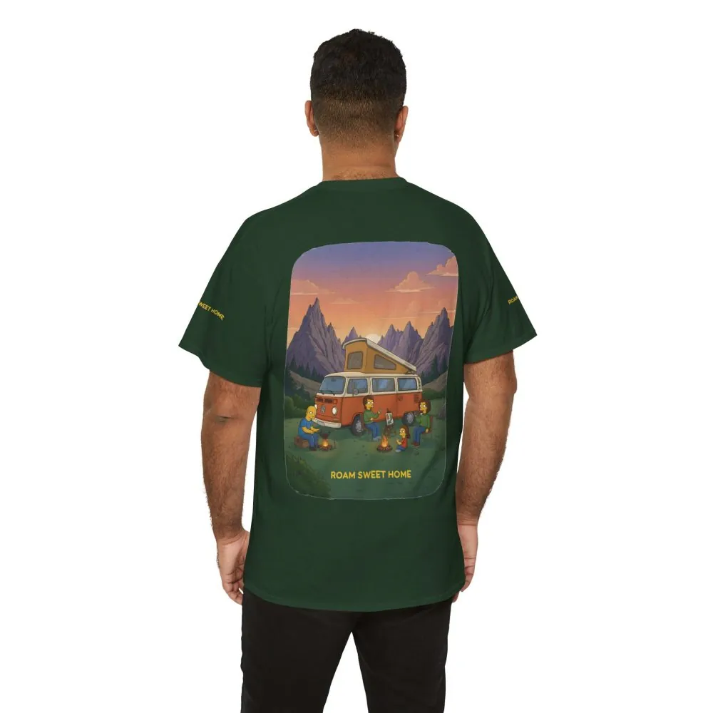 4078179442911683983_2048.jpeg Unisex Heavy Cotton Tee — "Roam Sweet Home" Design Sitcom-Line