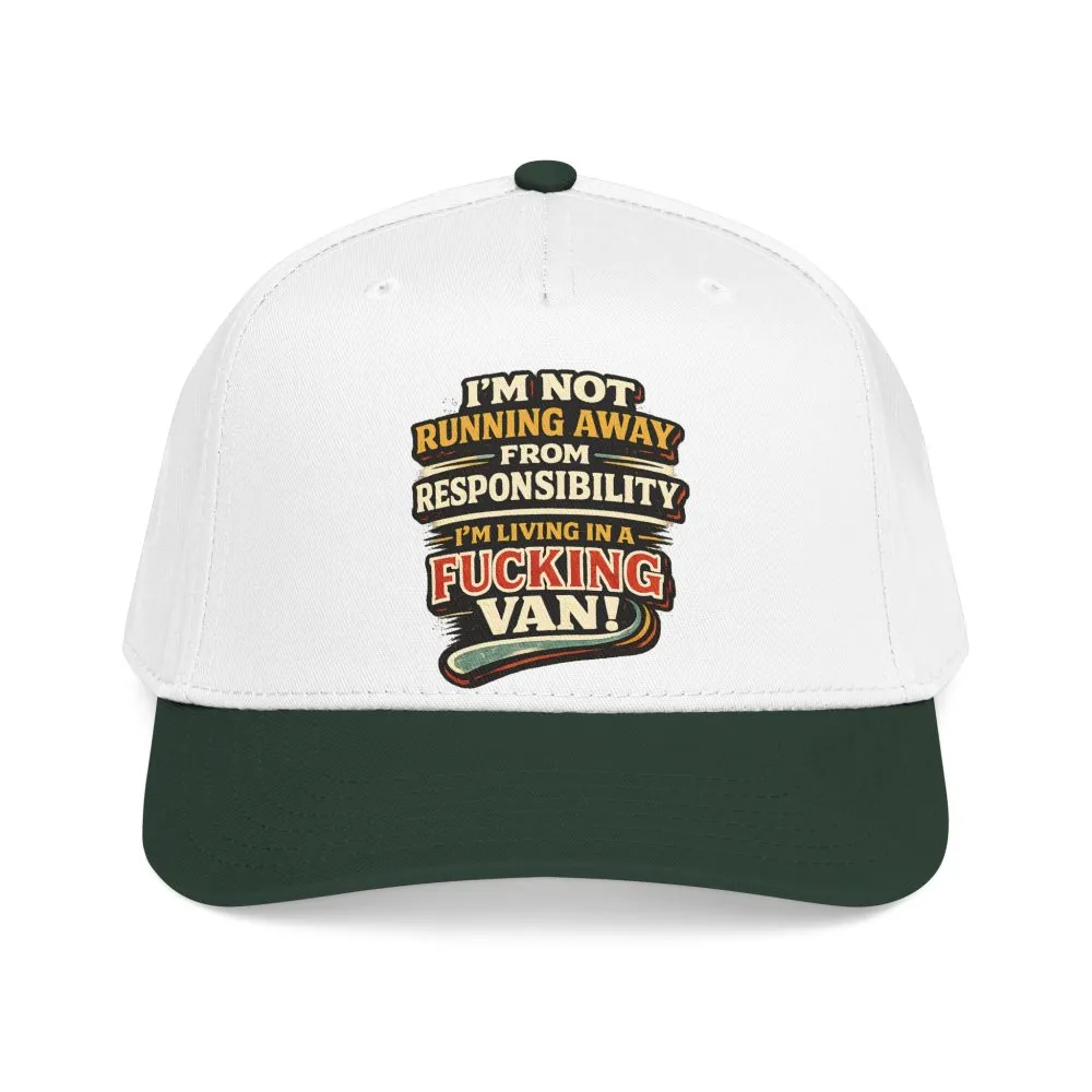 4083611165795501559_2048.jpeg Baseball Cap - "I`m Not running Away" Design F**K-Line