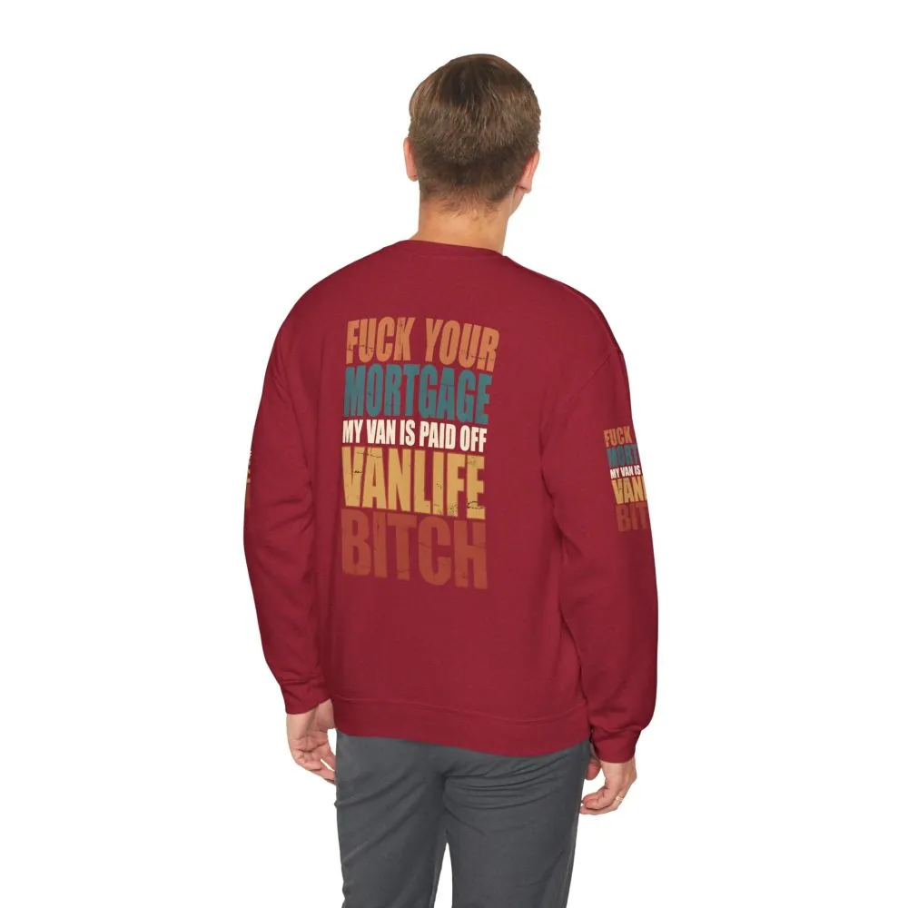 4109838600052254377_2048.jpeg Unisex Heavy Blend™ Crewneck Sweatshirt — "Fuck Your Mortgage" Design F**K-Line