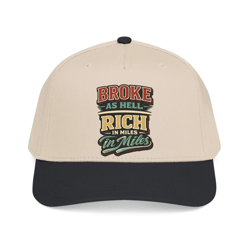 Baseball Cap - "Broke As Hell" Design F**K-Line