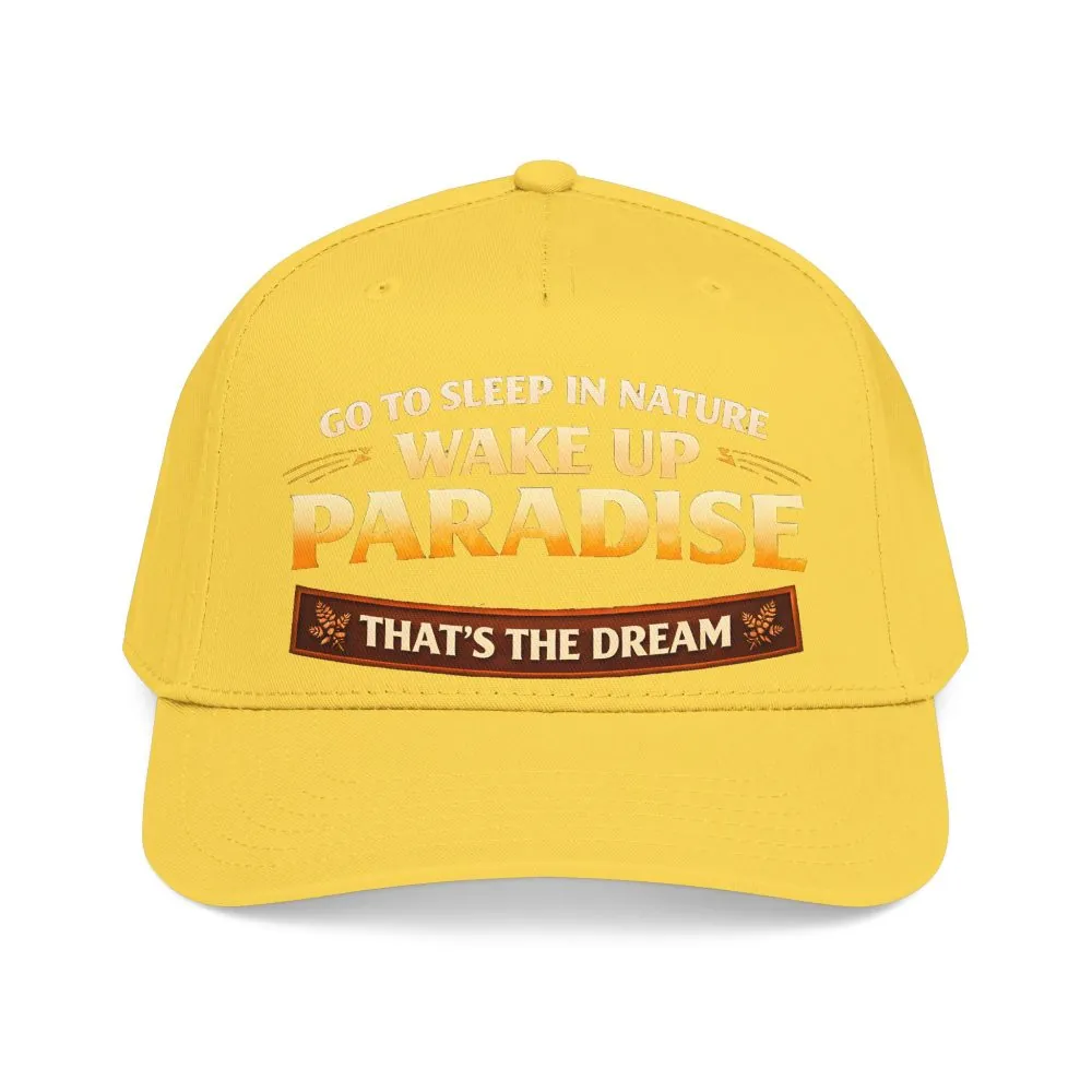 413796642886412901_2048.jpeg Baseball Cap - "Go sleep Nature-Wake Up Paradise" Design Scenic-Line