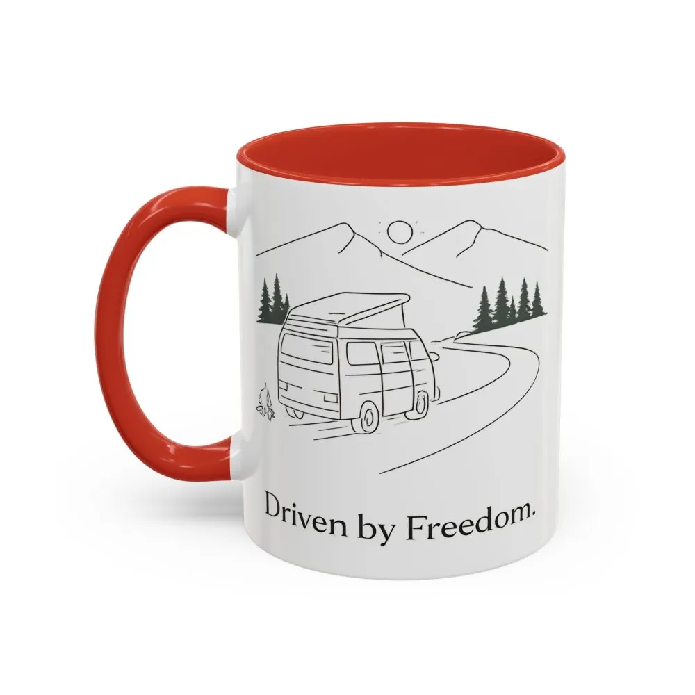 4211949598991166064_2048.jpeg Accent Coffee Mug (11, 15oz) — "Driven By Freedom" Design Minimal-Line