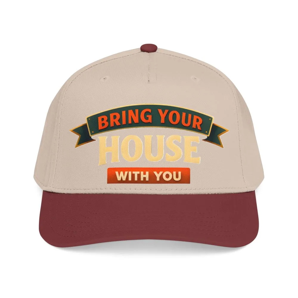 4224783546837606256_2048.jpeg Baseball Cap - "Bring Your House With You" Design Scenic-Line
