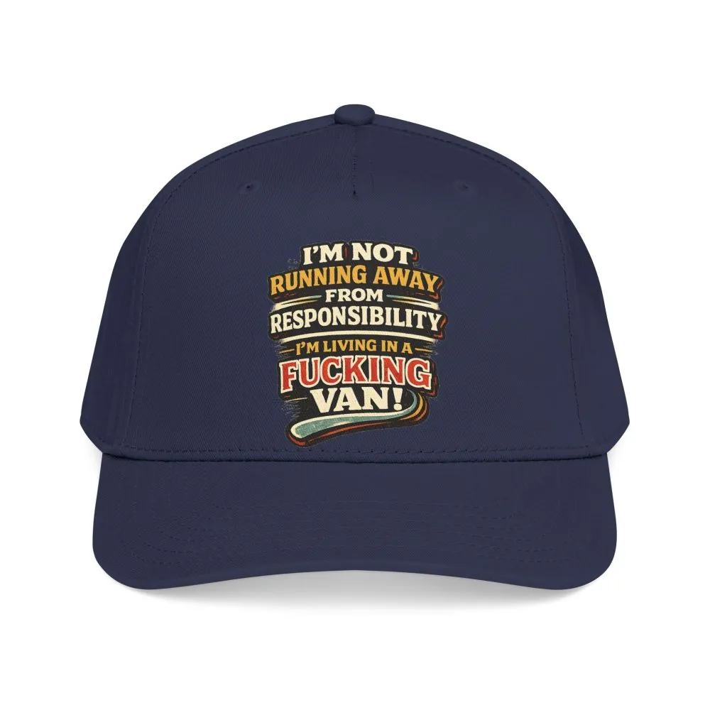 4241049886262011736_2048.jpeg Baseball Cap - "I`m Not running Away" Design F**K-Line