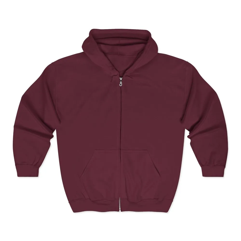 4249501314324271260_2048.jpeg Zip Hoodie — "Adventure Awaits-Go Where You Feel Most Alive" (Only Back Printed) Camper Van Adventure Zip-Up