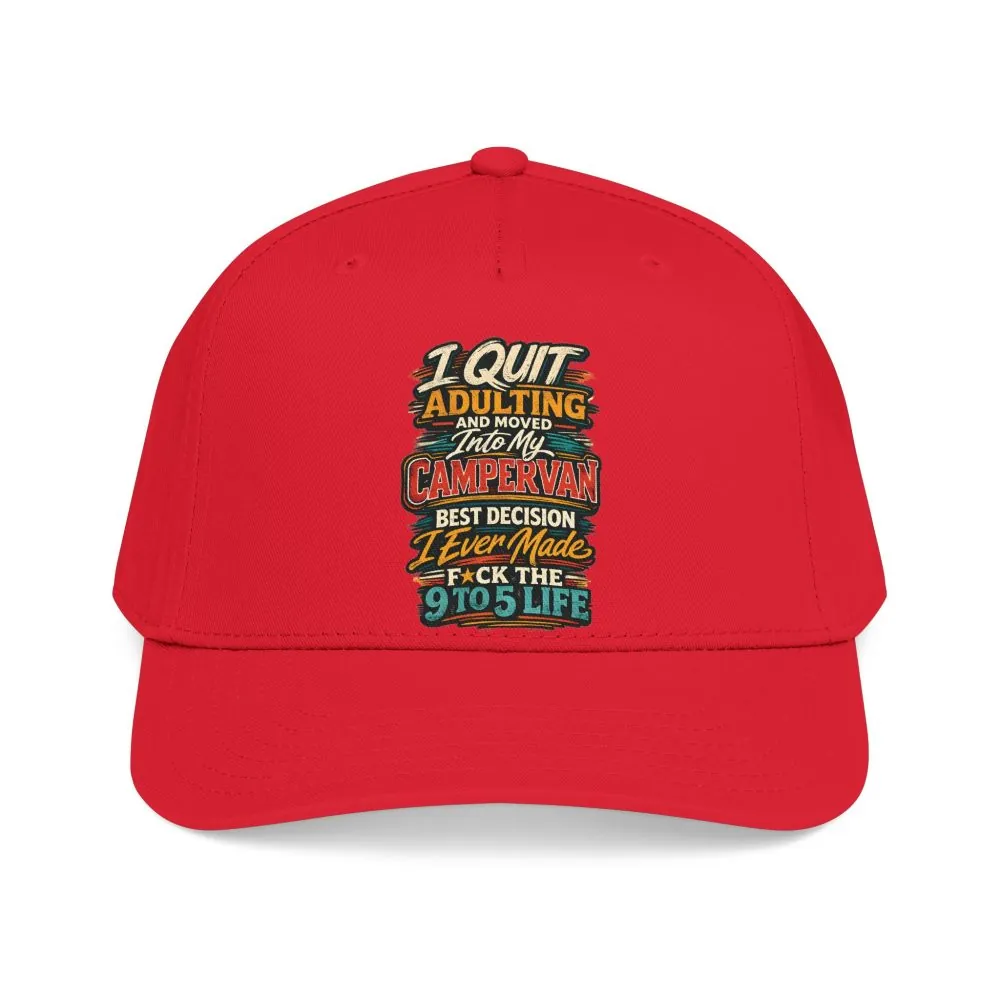 Baseball Cap - "I Quit Adulting" Design F**K-Line