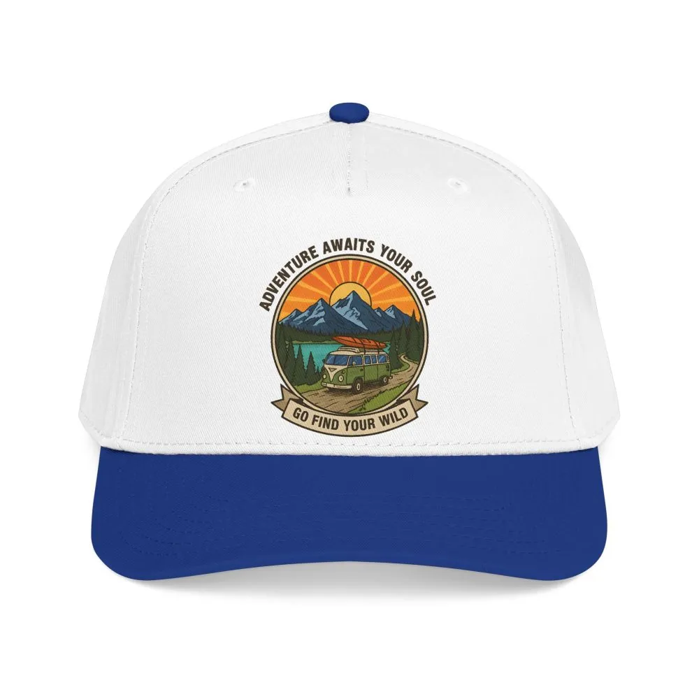 Baseball Cap — "Go Find Your Wild" Outdoor Patch