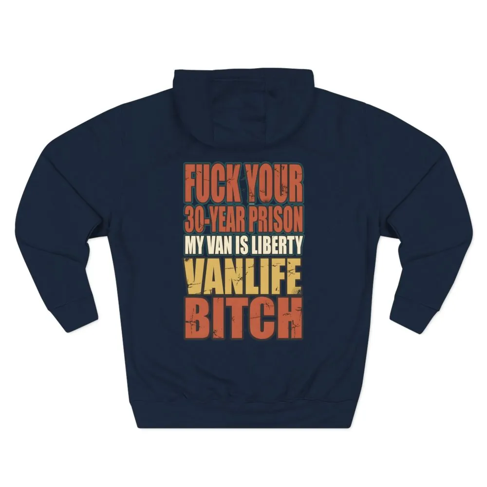 4262912171025068768_2048.jpeg Three-Panel Fleece Hoodie - "Fuck Your 30 Year" Design F**K-Line