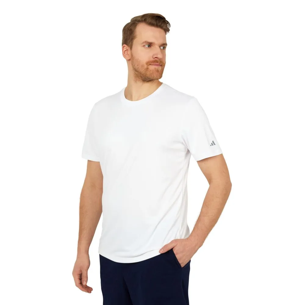 T-Shirt(Adidas) — 'ROAD WHERE MADE FOR JOURNEYS-NOT DESTINATIONS' (Only Back printed) Brand Adidas