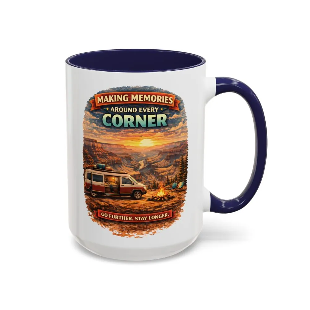 4314367959374188305_2048.jpeg Accent Coffee Mug (11, 15oz) — "Making Memories Around Every Corner" Design Scenic-Line