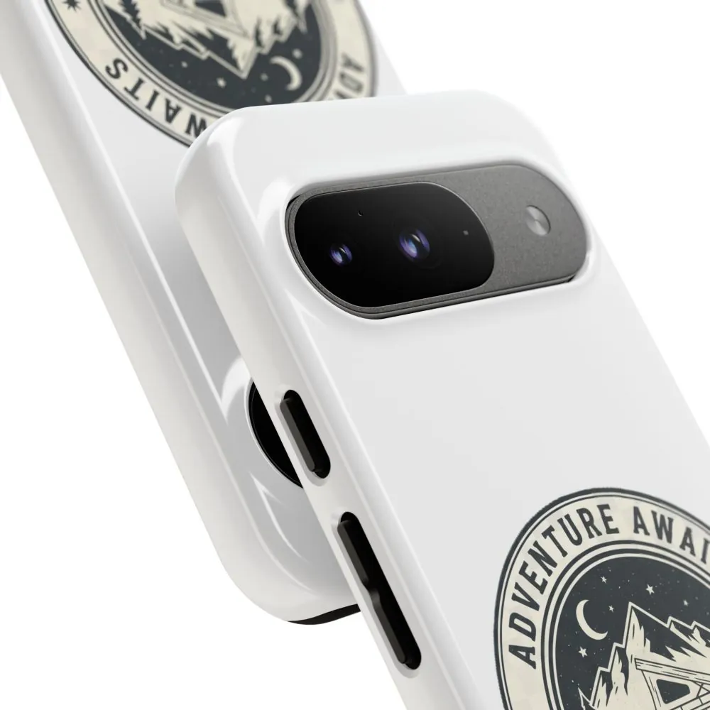 Phone Case — "Adventure Awaits-Go Where You Feel Most Alive" Camper Van Design