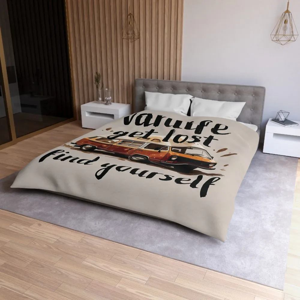 4358328616480427850_2048.jpeg Duvet Cover – “Vanlife Get Lost Find Yourself” Retro Camper Bedding
