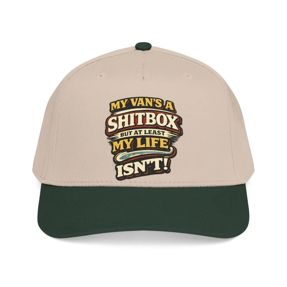 Baseball Cap - "My Van`s A Shitbox" Design F**K-Line