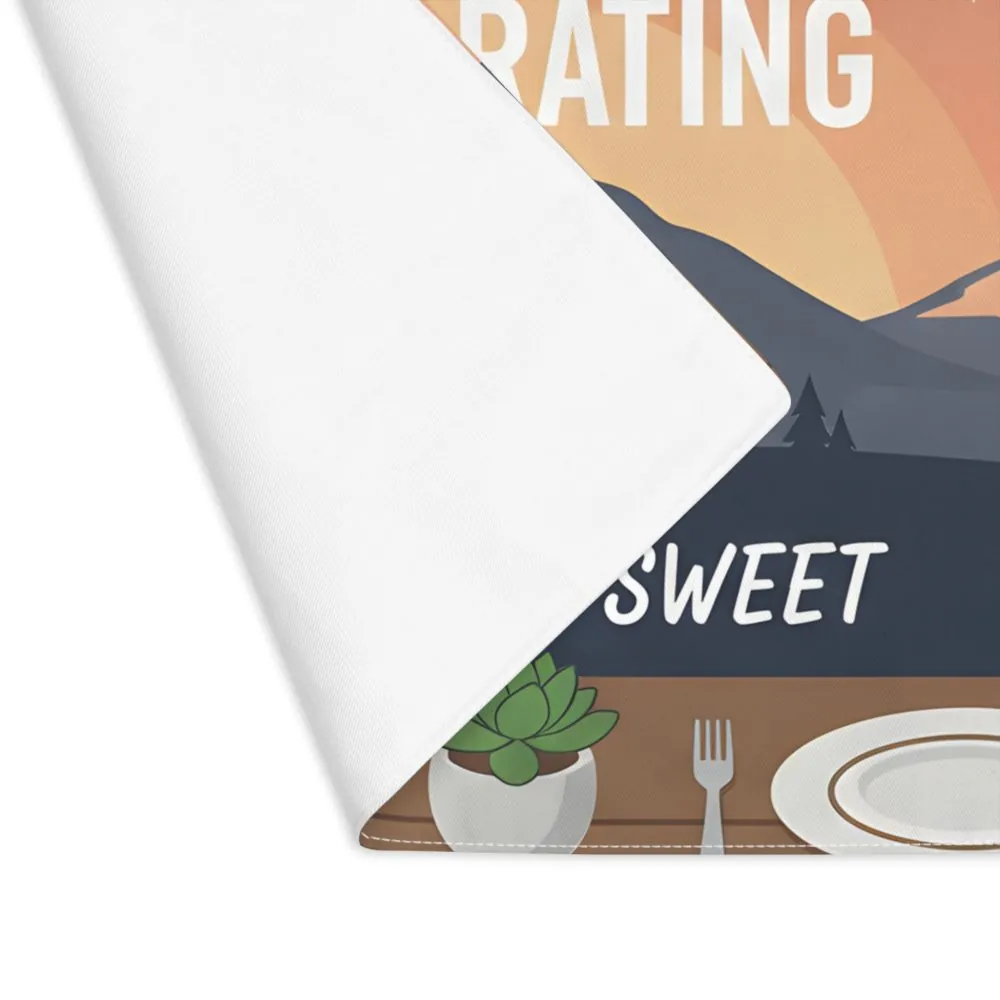 439215906661210236_2048.jpeg Vanlife Placemat — "Our Dining Room Has a Hundred Million Stan Star Rating" Camper Table Mat