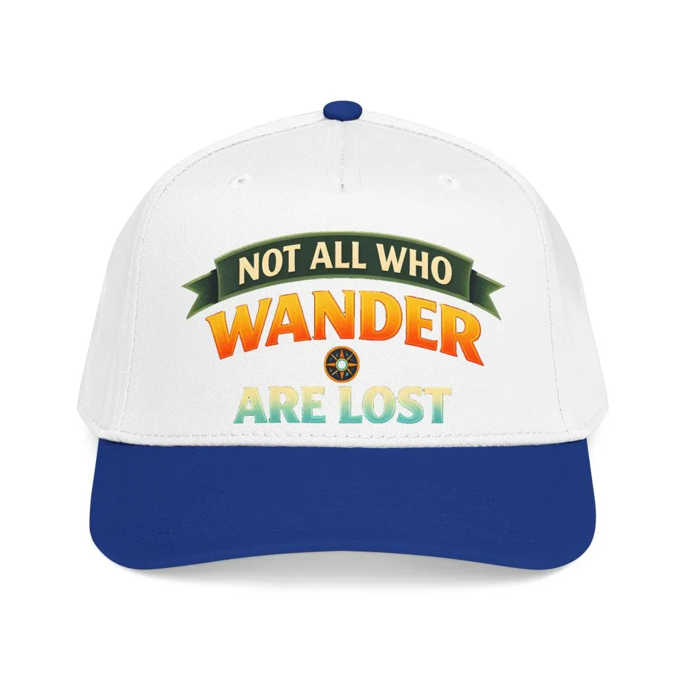 4423029131452978477_2048.jpeg Baseball Cap - "Not All Who Wander Are Lost" Design Scenic-Line