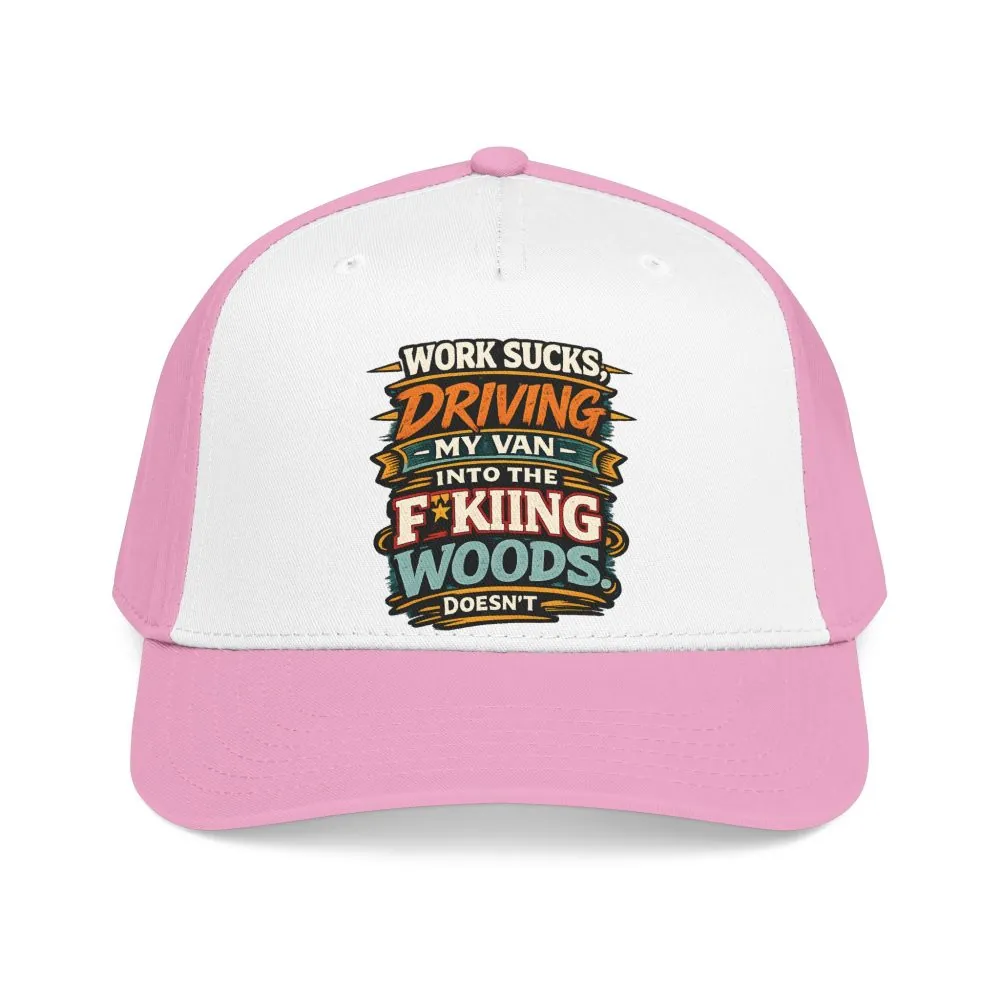 4426027364648312679_2048.jpeg Baseball Cap - "Work Sucks" Design F**K-Line