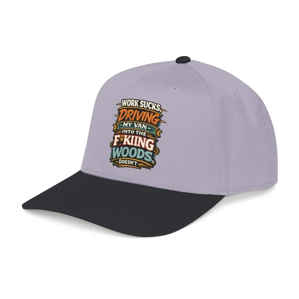 4430839891391529305_2048.jpeg Baseball Cap - "Work Sucks" Design F**K-Line
