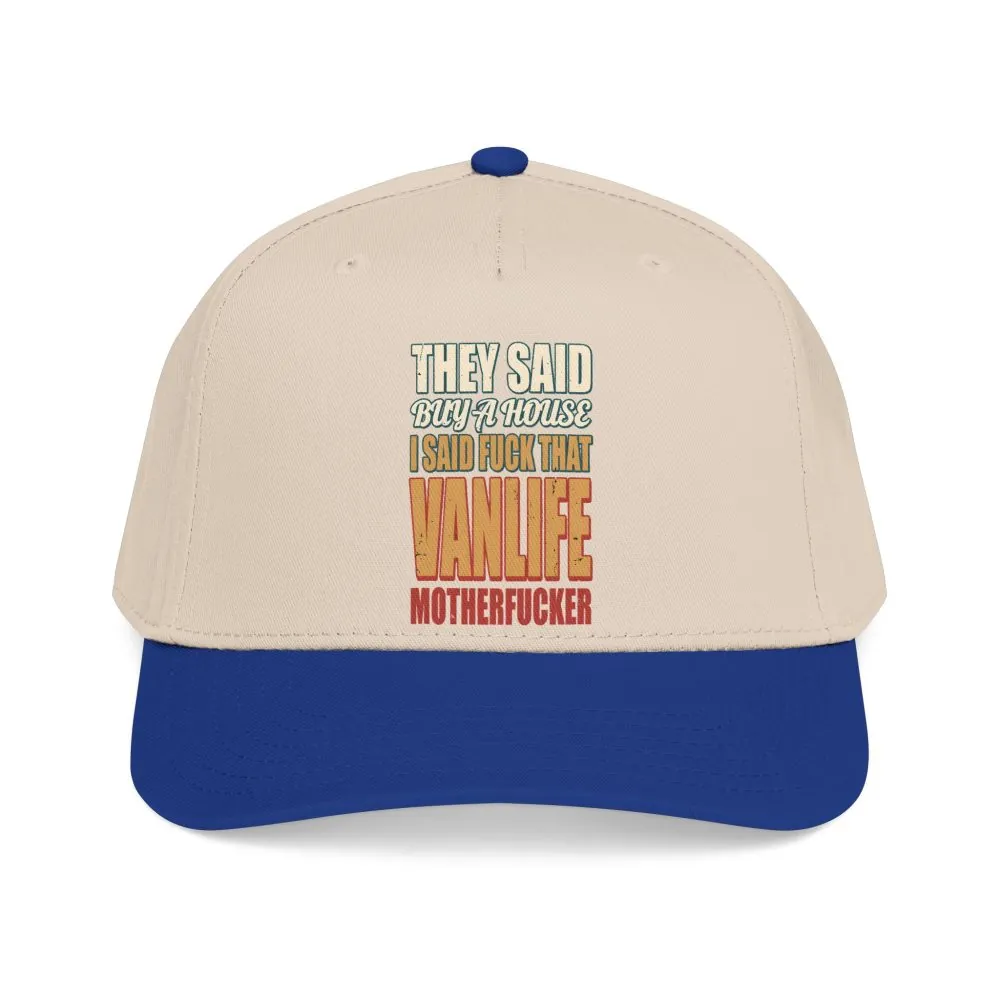 4447764188709954851_2048.jpeg Baseball Cap - "They Said Buy A House" Design F**K-Line