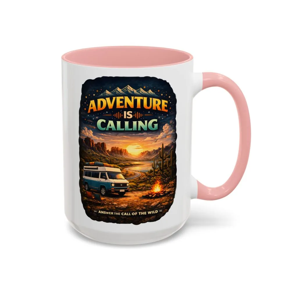 44781148721046950_2048.jpeg Accent Coffee Mug (11, 15oz) — "Adventure Is Calling" Design Scenic-Line