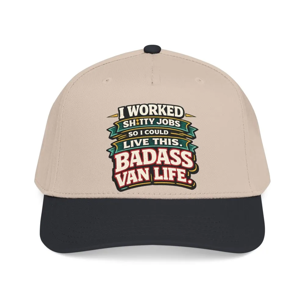 4482932628906906201_2048.jpeg Baseball Cap - "I Worked Shitty Jobs" Design F**K-Line