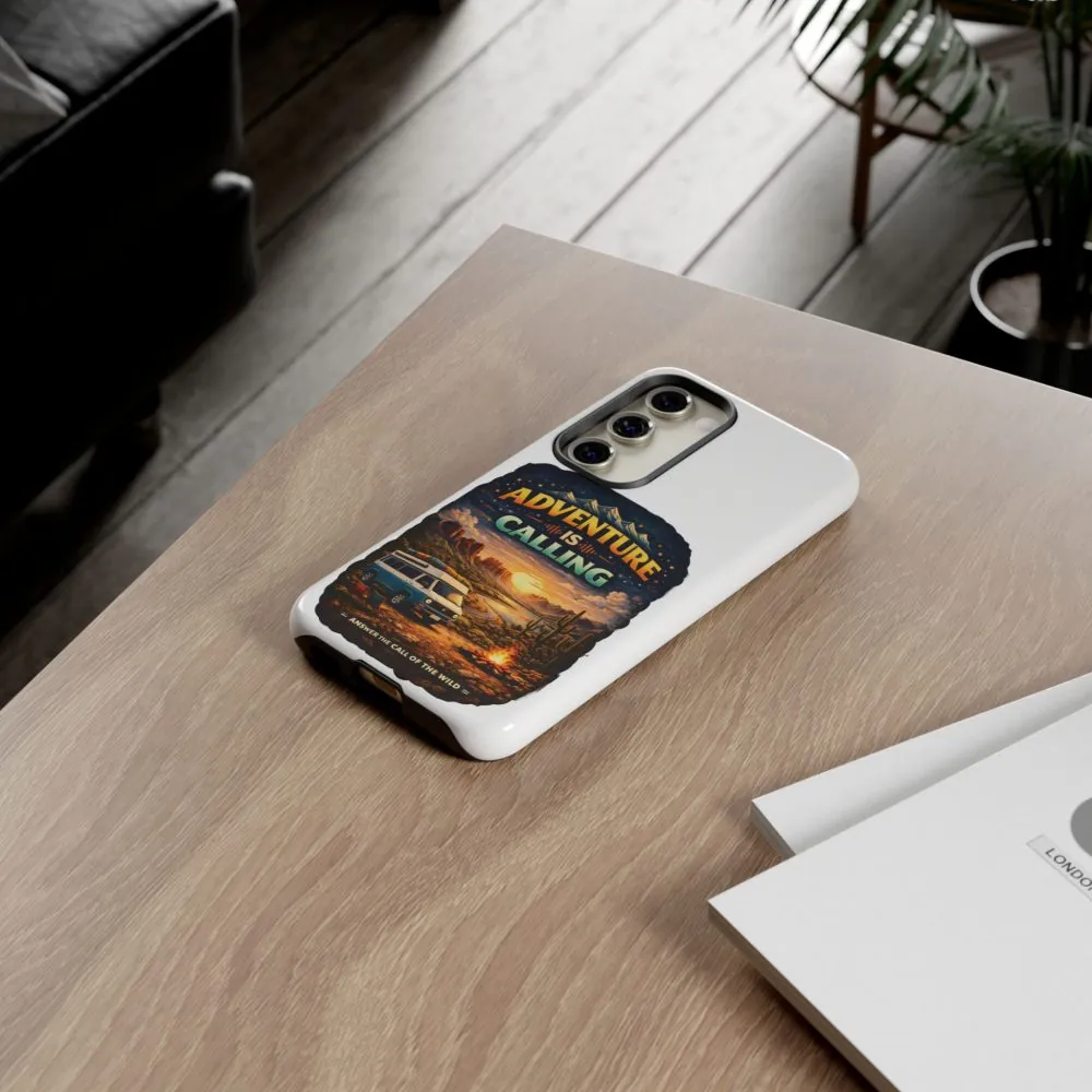 Phone Case — "Adventure Is Calling" (Design Scenic-Line)