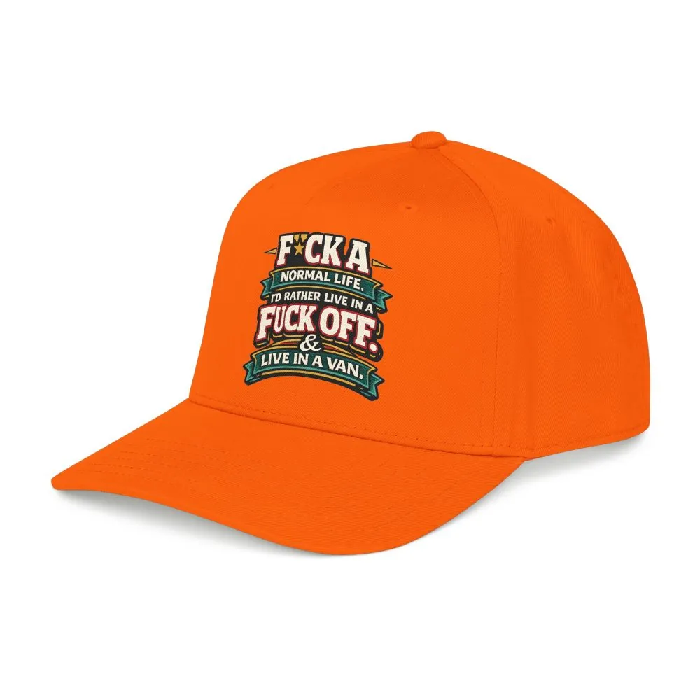 4499805487348025778_2048.jpeg Baseball Cap - "Fuck A Normal Life" Design F**K-Line
