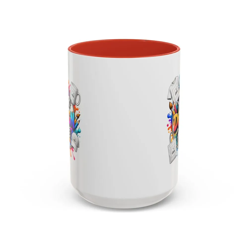 4515880304861489251_2048.jpeg Accent Coffee Mug — Colorful 'Your Design Here' Artist Print (11/15 oz)