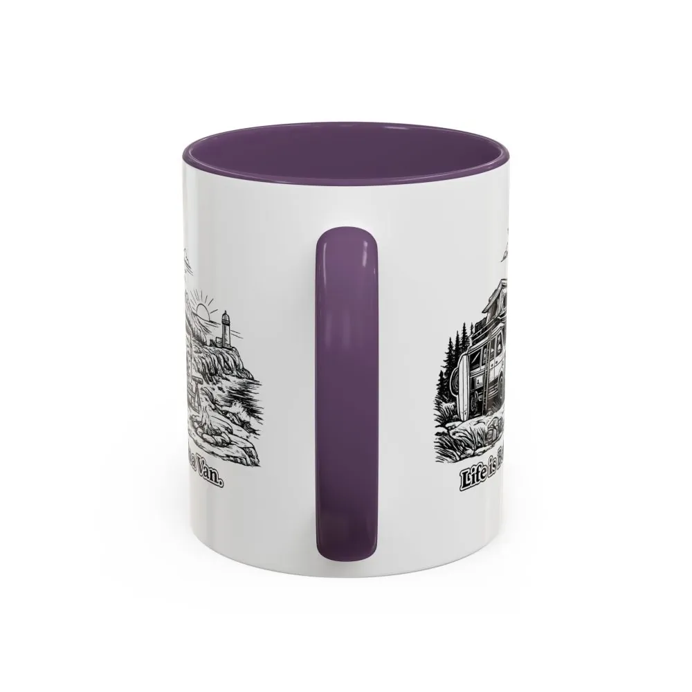 4527290815709146590_2048.jpeg Accent Coffee Mug (11, 15oz) — "Life Is Better In A Van" Design Minimal-Line