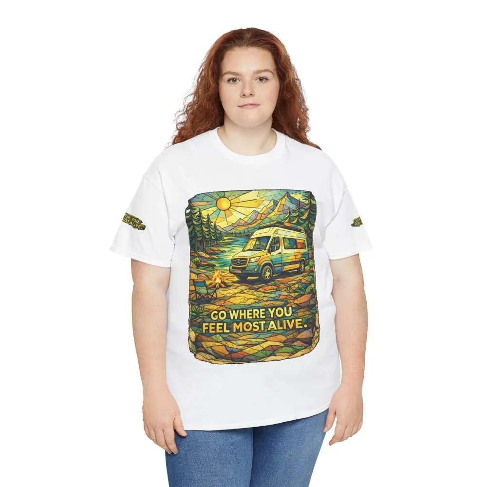 4630115546465281200_2048.jpeg Unisex Heavy Cotton Tee — "Go Where You Feel Most Alive" Design Cubic-Line
