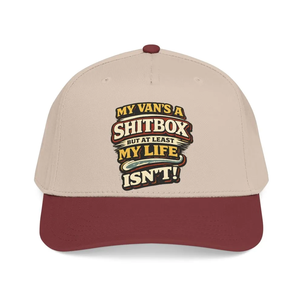 Baseball Cap - "My Van`s A Shitbox" Design F**K-Line