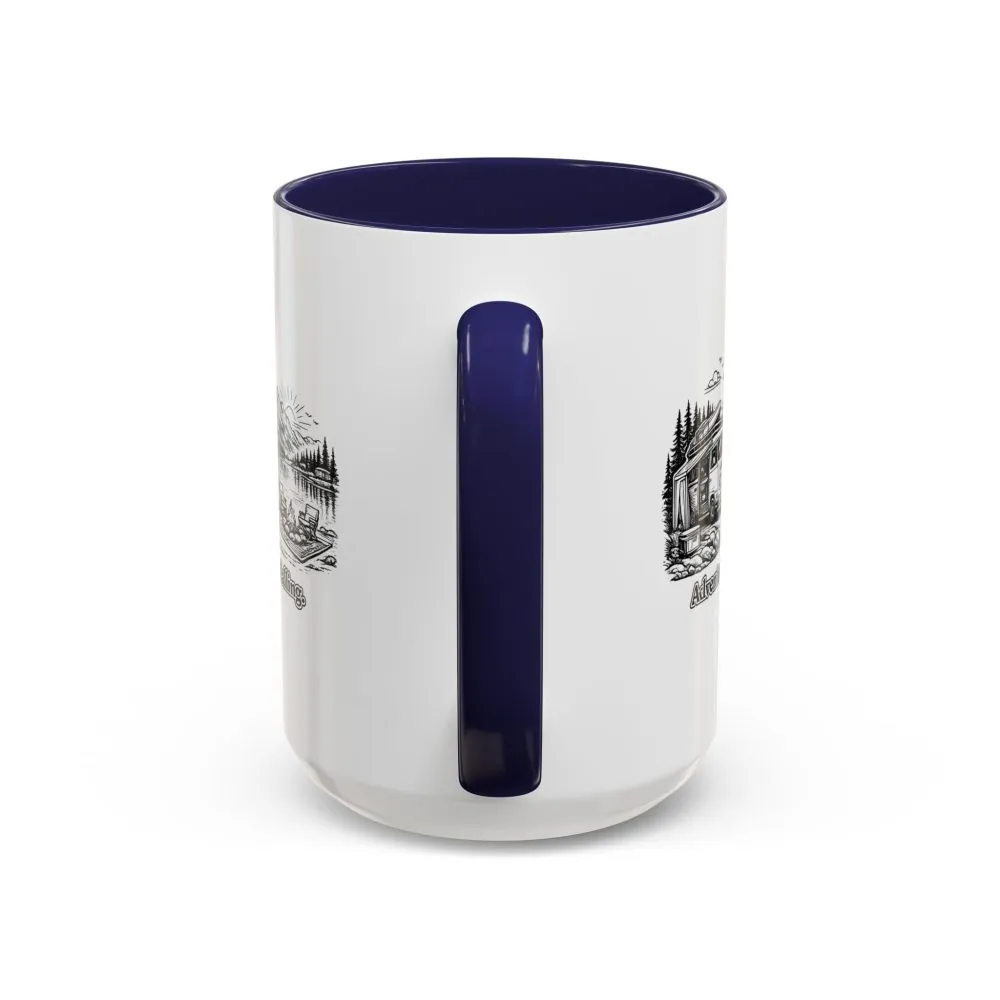 4666640937395517266_2048.jpeg Accent Coffee Mug (11, 15oz) — "Adventure Is Calling" Design Minimal-Line