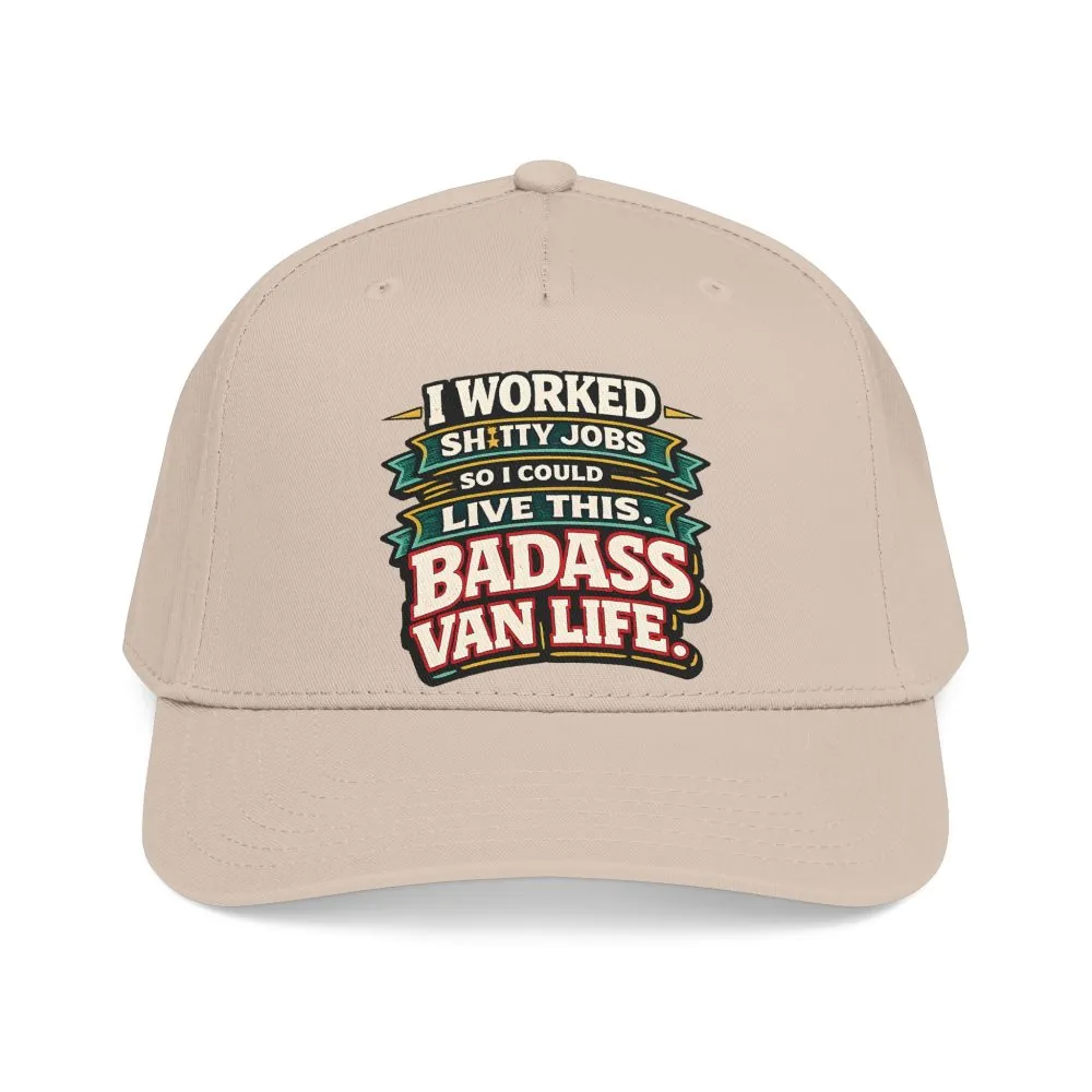 4819592023372223760_2048.jpeg Baseball Cap - "I Worked Shitty Jobs" Design F**K-Line