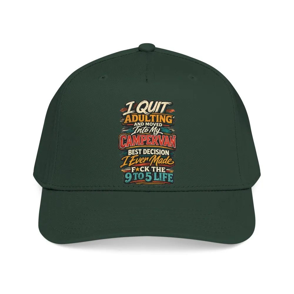Baseball Cap - "I Quit Adulting" Design F**K-Line