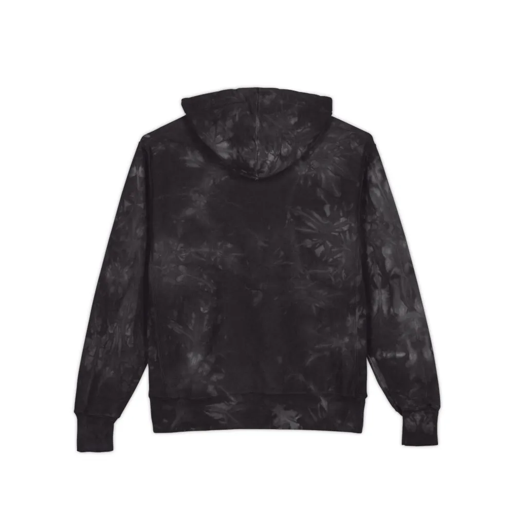 Unisex Tie-Dye Embroidered Hoodie — 'Life Is Better With A Van' Graphic