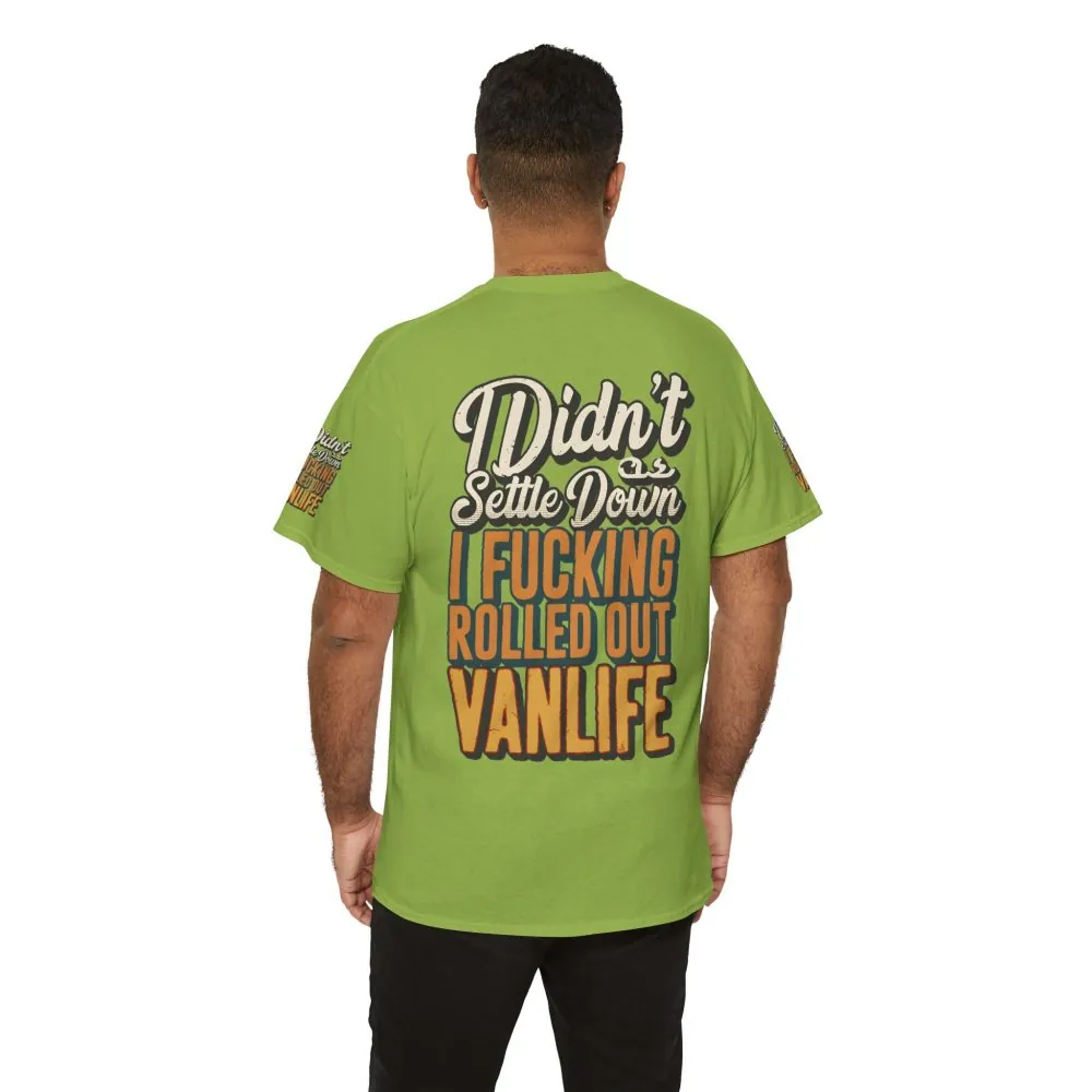 4927248897610178020_2048.jpeg Unisex Heavy Cotton Tee — "Dind´t Settle Down" Design F**K-Line