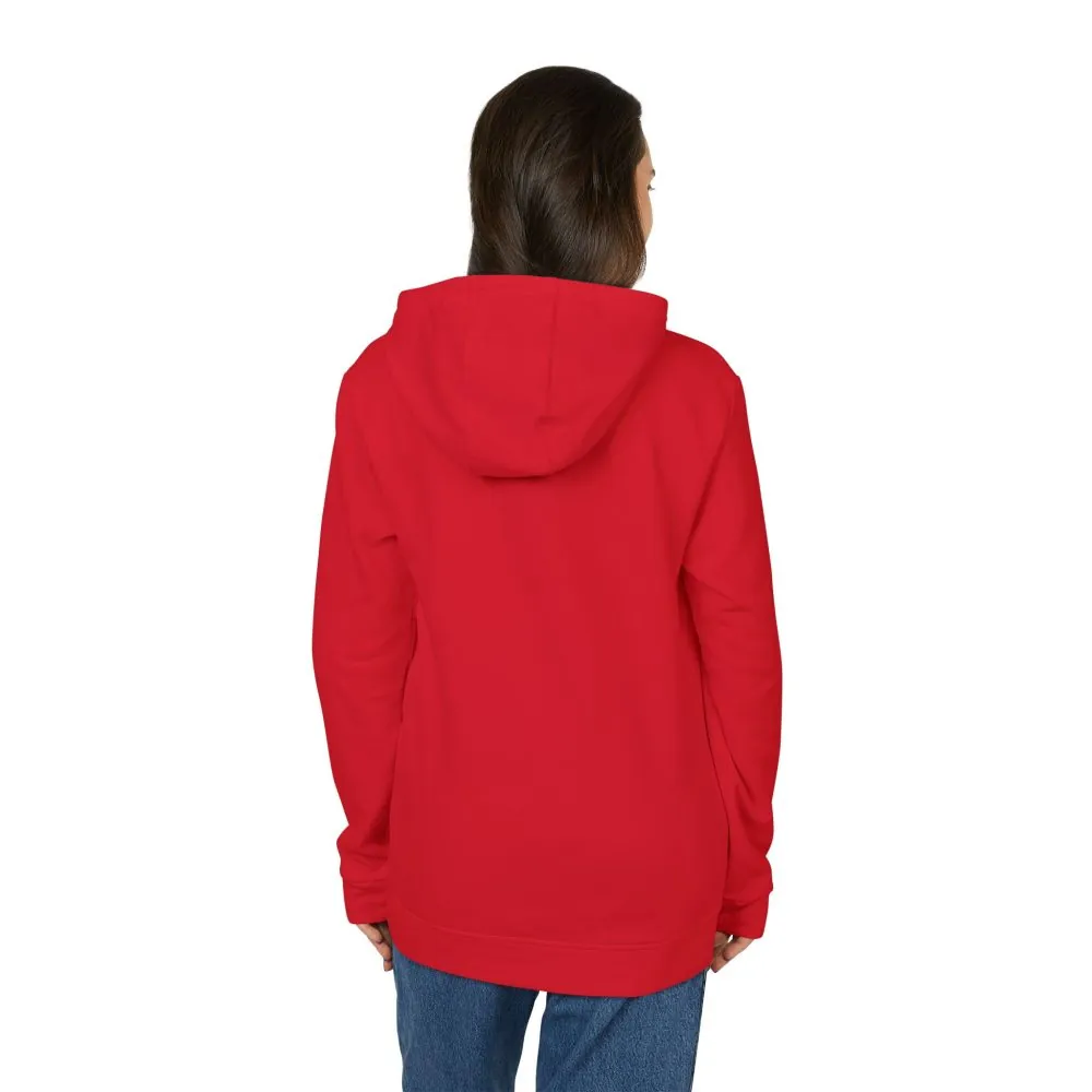 Hoodie(Adidas) — 'Adventure Awaits-Go Where You Feel Most Alive' Outdoor Travel Pullover (Only Front Printed)