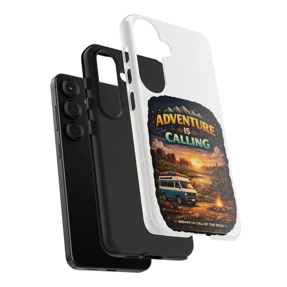 Phone Case — "Adventure Is Calling" (Design Scenic-Line)