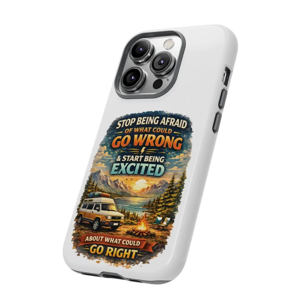 4998068944252845785_2048.jpeg Phone Case — "Stop Being Afraid" (Design Scenic-Line)
