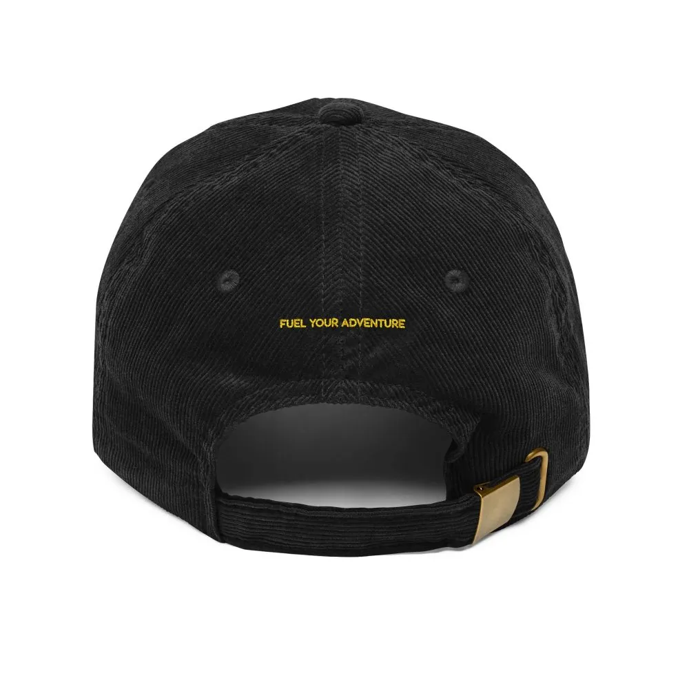 5003845360341802859_2048.jpeg Vintage Corduroy Cap (Embroidery) — "Fuel Your Adventure" Embroidered Hat
