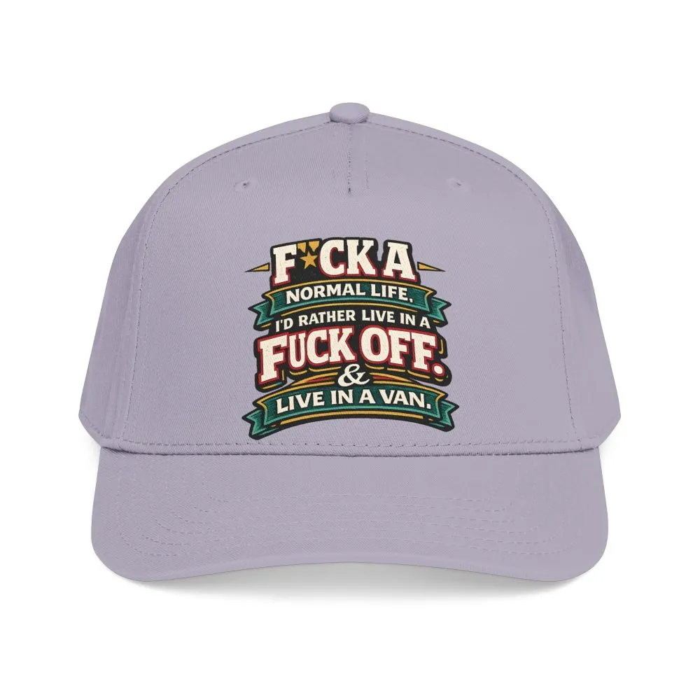 5045742843562718594_2048.jpeg Baseball Cap - "Fuck A Normal Life" Design F**K-Line