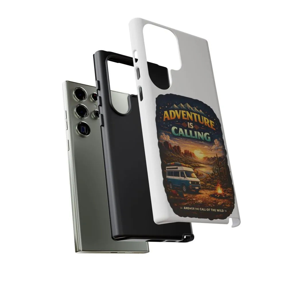 Phone Case — "Adventure Is Calling" (Design Scenic-Line)