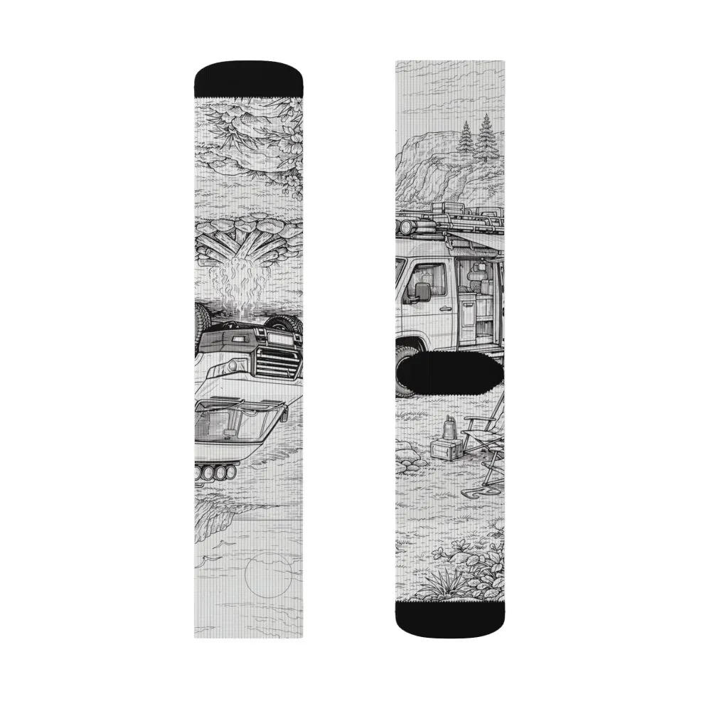 5117522196359128598_2048.jpeg Sublimation Socks — Retro Camper Roadtrip Crew Socks