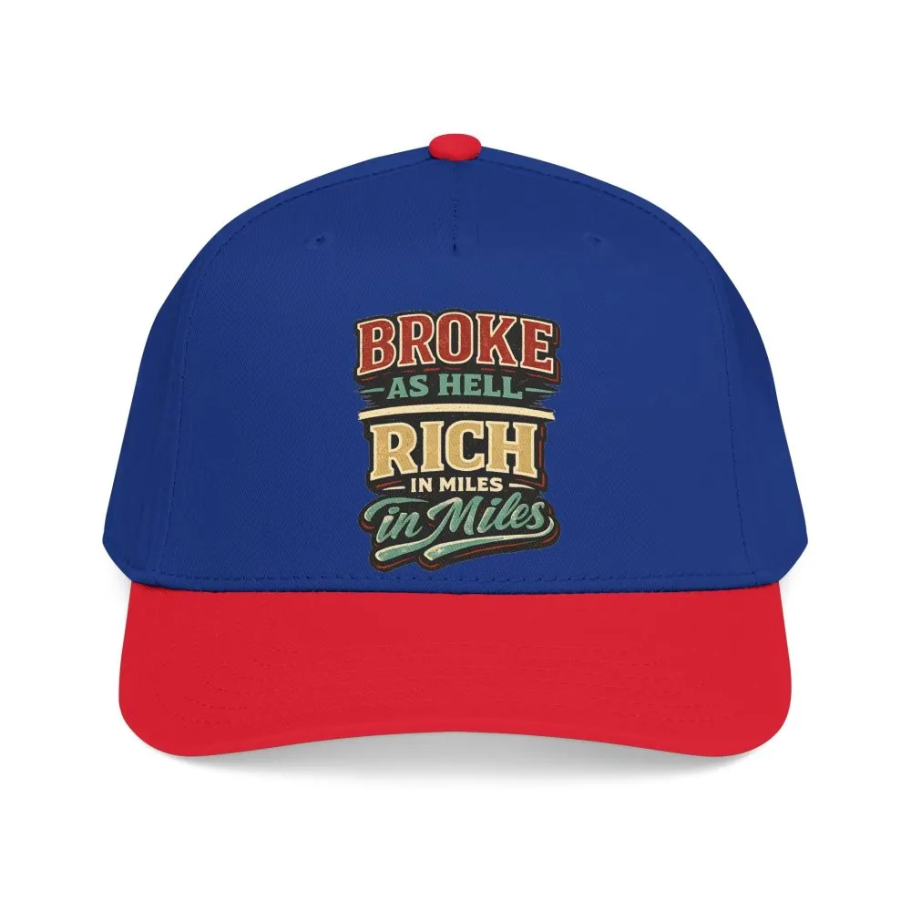 Baseball Cap - "Broke As Hell" Design F**K-Line