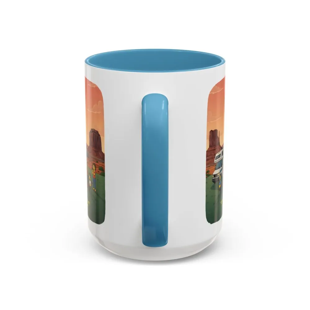 5145227348670097023_2048.jpeg Accent Coffee Mug (11, 15oz) — "Life Is A Journey-Not A Destination" Design Sitcom-Line