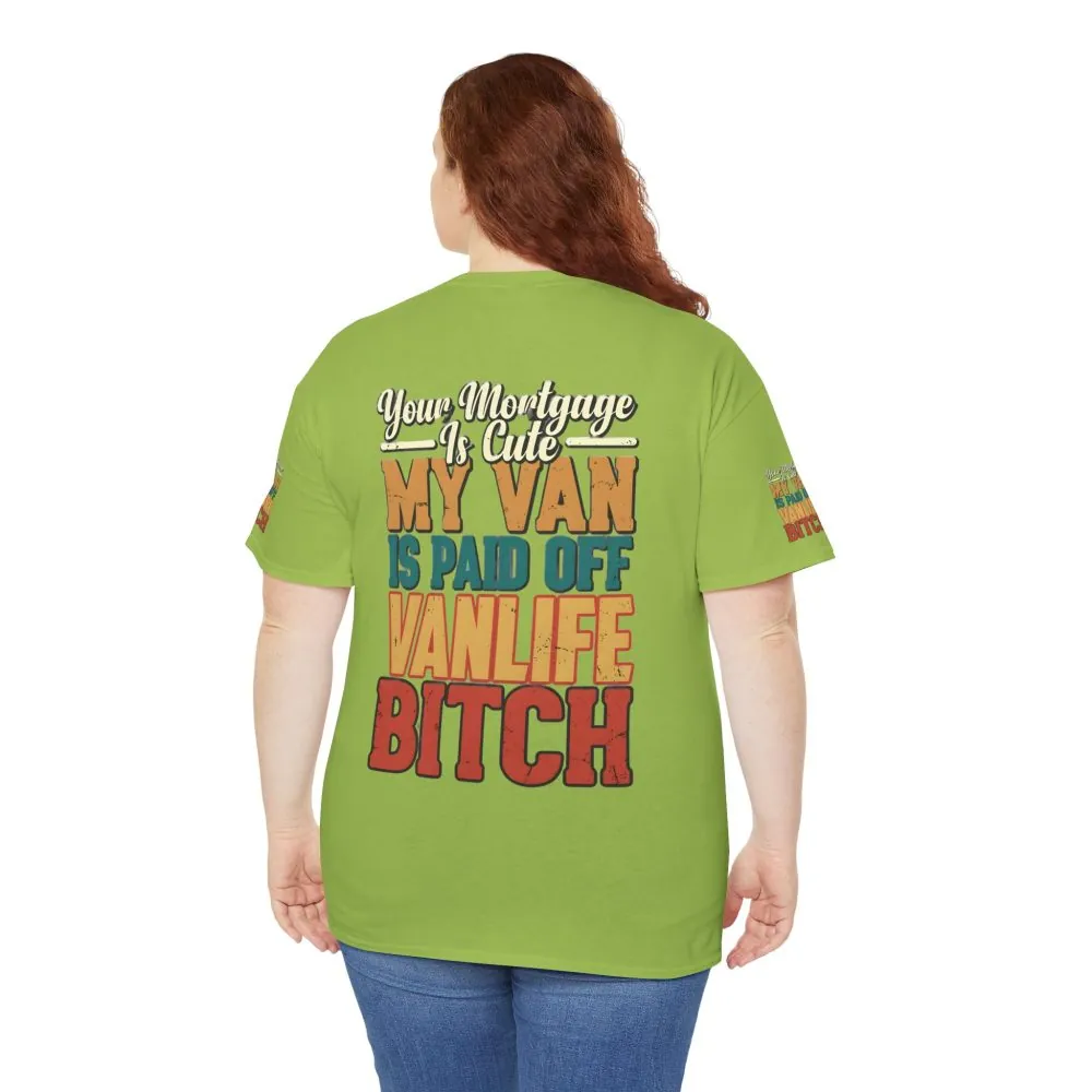 5164958765553502302_2048.jpeg Unisex Heavy Cotton Tee — "Your Mortgage Is Cute" Design F**K-Line