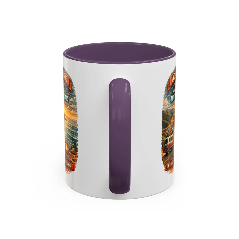 5167439793567481922_2048.jpeg Accent Coffee Mug (11, 15oz) — "Adventure Awaits-Pack Your Bags" Design Scenic-Line