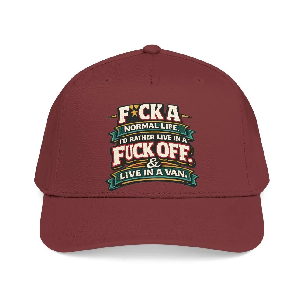 5203703545344313113_2048.jpeg Baseball Cap - "Fuck A Normal Life" Design F**K-Line